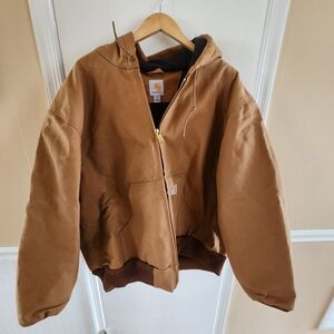 Carhartt Brown Hooded Jacket
